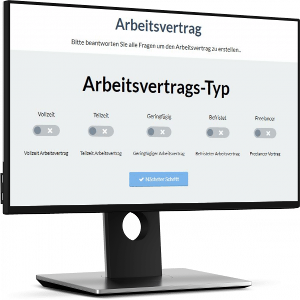 Dokumententypen - Vertrags-Manager